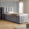 Boxspringbett Liano Samt 90x200 Elektrisch Verstellbar