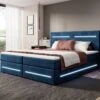 Boxspringbett Lara Mit Stauraum Und LED (Samt) 1 Boxspringbett Lara Mit Stauraum Und LED (Samt) -Safety Gear World boxspringbett lara mit stauraum und led samt 308475