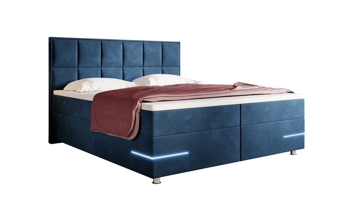 Boxspringbett Lea Mit LED (Samt) 20 Boxspringbett Lea Mit LED (Samt) - Image 18