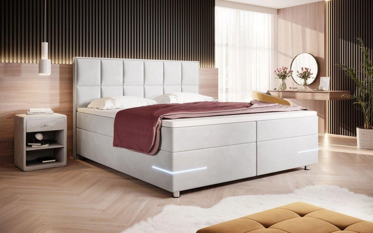 Boxspringbett Lea Mit LED (Samt) 16 Boxspringbett Lea Mit LED (Samt) - Image 14
