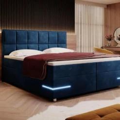 Boxspringbett Lea Mit LED (Samt) 26 Boxspringbett Lea Mit LED (Samt) -Safety Gear World boxspringbett lea mit led samt 384207