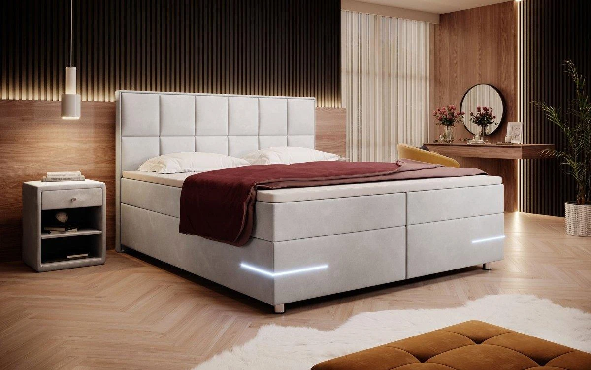 Boxspringbett Lea Mit LED (Samt) 15 Boxspringbett Lea Mit LED (Samt) - Image 13