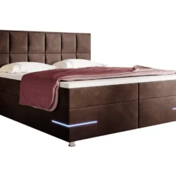 Boxspringbett Lea Mit LED (Samt) 40 Boxspringbett Lea Mit LED (Samt) -Safety Gear World boxspringbett lea mit led samt 679464