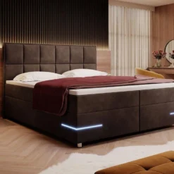 Boxspringbett Lea Mit LED (Samt) 28 Boxspringbett Lea Mit LED (Samt) -Safety Gear World boxspringbett lea mit led samt 724691