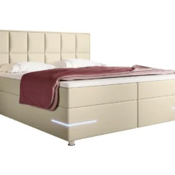 Boxspringbett Milano Mit LED (Kunstleder) 27 Boxspringbett Milano Mit LED (Kunstleder) -Safety Gear World boxspringbett milano mit led kunstleder 146138