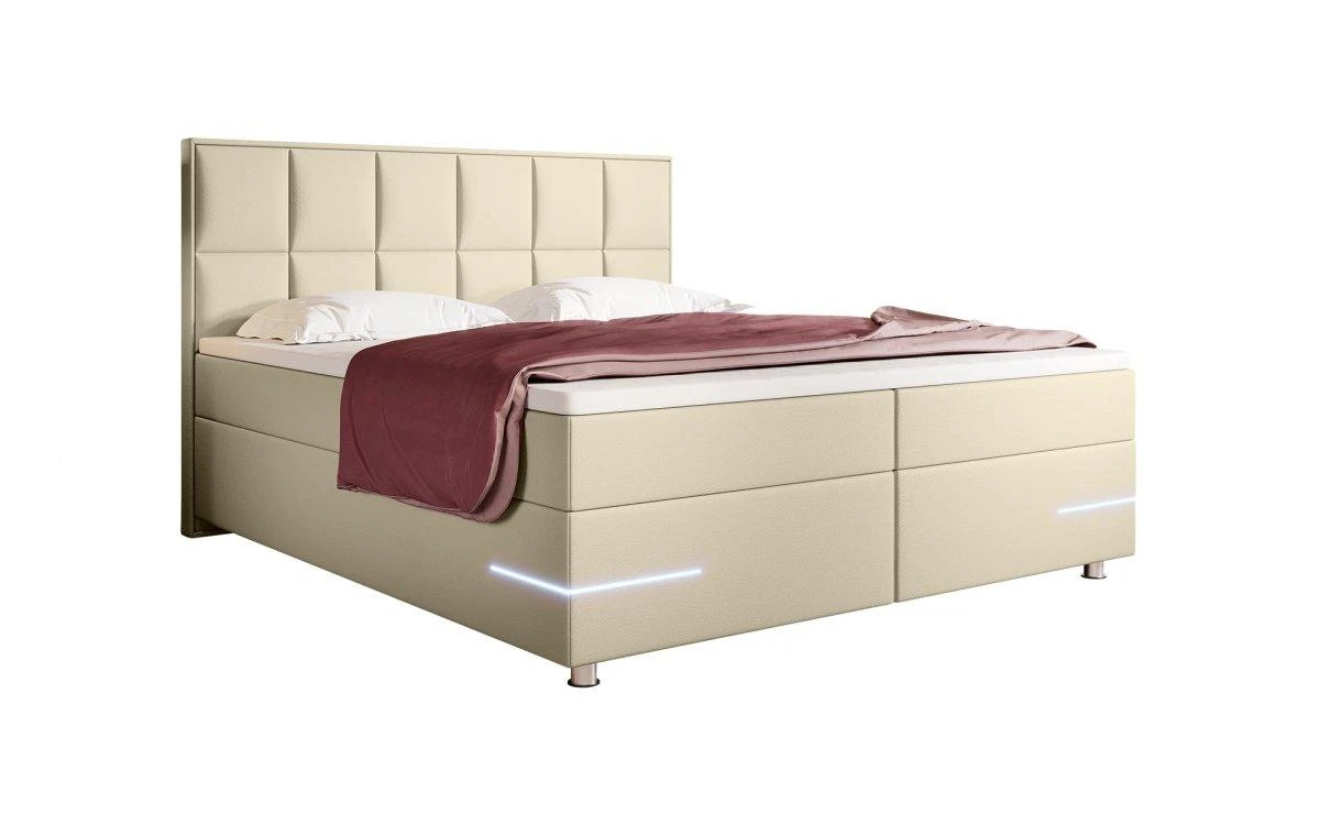 Boxspringbett Milano Mit LED (Kunstleder) 15 Boxspringbett Milano Mit LED (Kunstleder) - Image 13