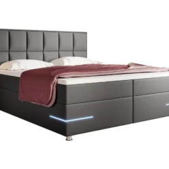 Boxspringbett Milano Mit LED (Kunstleder) 25 Boxspringbett Milano Mit LED (Kunstleder) -Safety Gear World boxspringbett milano mit led kunstleder 774257