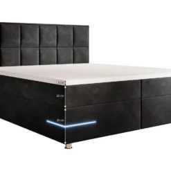 Boxspringbett Milano Mit LED (Kunstleder) 23 Boxspringbett Milano Mit LED (Kunstleder) -Safety Gear World boxspringbett milano mit led kunstleder 803968