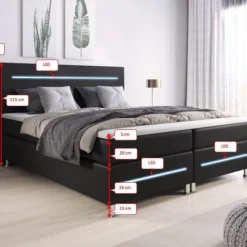 Boxspringbett Sejour Mit LED 32 Boxspringbett Sejour Mit LED -Safety Gear World boxspringbett sejour mit led 831717