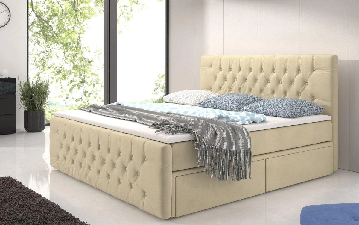 Boxspringbett Sognare Mit Stauraum 12 Boxspringbett Sognare Mit Stauraum - Image 10