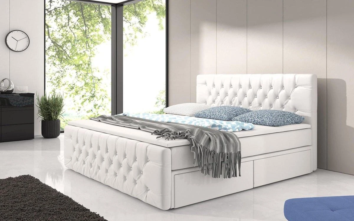 Boxspringbett Sognare Mit Stauraum 3 Boxspringbett Sognare Mit Stauraum
