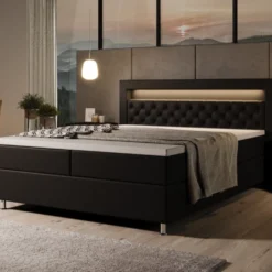 Boxspringbett Tesero Mit USB, RGB Und Stauraum