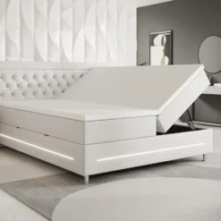 Boxspringbett Verdino Mit RGB, USB Und Stauraum 26 Boxspringbett Verdino Mit RGB, USB Und Stauraum -Safety Gear World boxspringbett verdino mit rgb usb und stauraum 641741