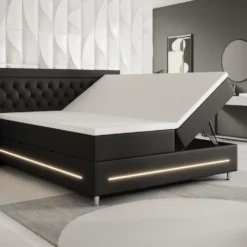 Boxspringbett Verdino Mit RGB, USB Und Stauraum