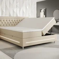 Boxspringbett Verdino Mit RGB, USB Und Stauraum 31 Boxspringbett Verdino Mit RGB, USB Und Stauraum -Safety Gear World boxspringbett verdino mit rgb usb und stauraum 915917