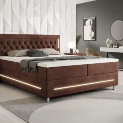 Boxspringbett Tino Mit RGB, USB Und Stauraum 37 Boxspringbett Tino Mit RGB, USB Und Stauraum -Safety Gear World boxspringbett vito mit rgb usb und stauraum 516758