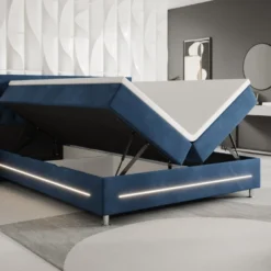 Boxspringbett Tino Mit RGB, USB Und Stauraum 25 Boxspringbett Tino Mit RGB, USB Und Stauraum -Safety Gear World boxspringbett vito mit rgb usb und stauraum 839281