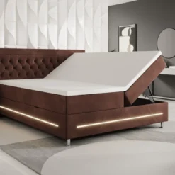 Boxspringbett Tino Mit RGB, USB Und Stauraum 35 Boxspringbett Tino Mit RGB, USB Und Stauraum -Safety Gear World boxspringbett vito mit rgb usb und stauraum 959784