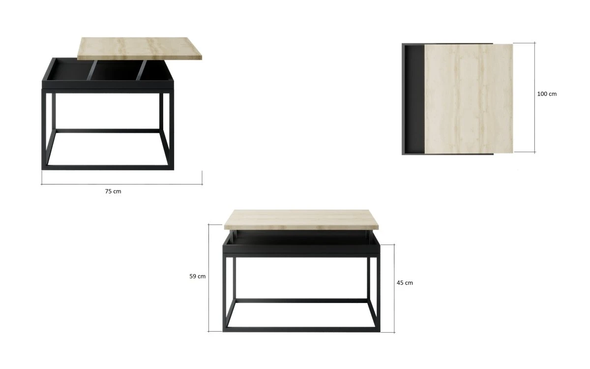 Designer Couchtisch Gerino 5 Designer Couchtisch Gerino - Image 3