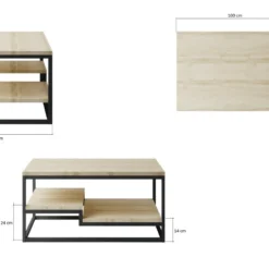 Designer Couchtisch Melvi -Safety Gear World designer couchtisch melvi 750605