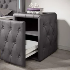 Designer Nachttisch Evora (Kunstleder) -Safety Gear World designer nachttisch evora kunstleder 430357