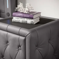 Designer Nachttisch Evora (Kunstleder) -Safety Gear World designer nachttisch evora kunstleder 509759