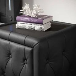 Designer Nachttisch Evora (Kunstleder) -Safety Gear World designer nachttisch evora kunstleder 844008