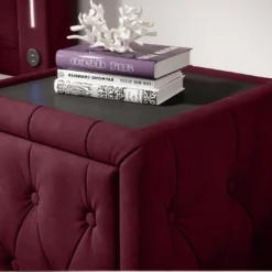 Designer Nachttisch Josy In Samt -Safety Gear World designer nachttisch josy samt 792449