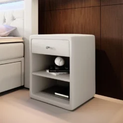 Designer Nachttisch Sky (Kunstleder) -Safety Gear World designer nachttisch sky kunstleder 523104