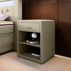 Designer Nachttisch Sky (Kunstleder) -Safety Gear World designer nachttisch sky kunstleder 980113