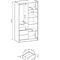 Designer Schrank Niro 105 Cm 21 Designer Schrank Niro 105 Cm -Safety Gear World designer schrank niro 105 cm 677535