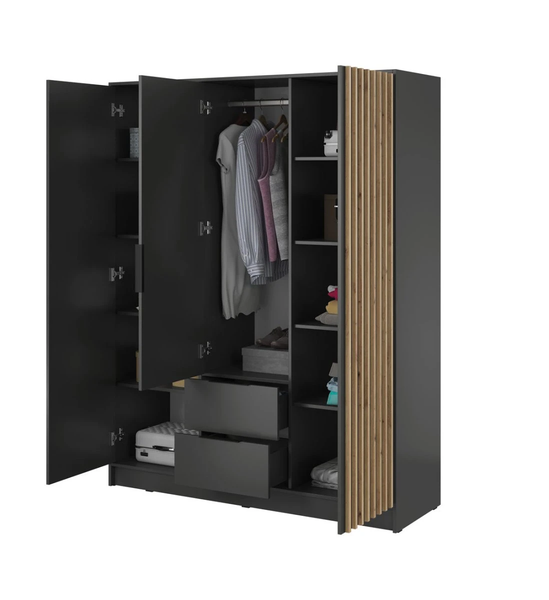 Designer Schrank Niro 155 Cm 5 Designer Schrank Niro 155 Cm - Image 3