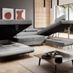 Designer Sofa Lago Mit Schlaf - Und Klappfunktion In Samt -Safety Gear World designer sofa lago mit schlaf und klappfunktion samt 269465