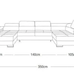Designer Sofa Lago Mit Schlaf - Und Klappfunktion In Kunstleder -Safety Gear World designer sofa lago mit schlaf und klappfunktion samt 852474 1