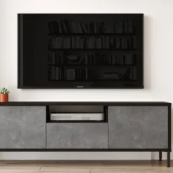 Designer TV Lowboard Cortino -Safety Gear World designer tv lowbaord cortino 628311