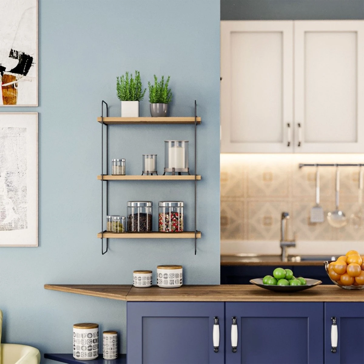 Designer Wandregal Arsoli 3 Designer Wandregal Arsoli