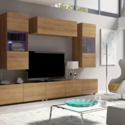 Designer Wohnwand Ricardo Mit LED -Safety Gear World designer wohnwand ricardo mit led 248779