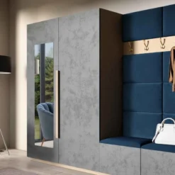 Gepolstertes Wandpaneel - Set Samt 100x200 Cm