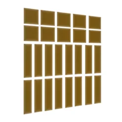 Gepolstertes Wandpaneel - Set Samt 120x195 Cm -Safety Gear World gepolstertes wandpaneel set 120x195 cm 187212