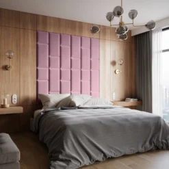 Gepolstertes Wandpaneel - Set Samt 180x180 Cm -Safety Gear World gepolstertes wandpaneel set 180x180 cm 169992