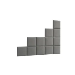 Gepolstertes Wandpaneel - Set Samt 200x160 Cm -Safety Gear World gepolstertes wandpaneel set 200x160 cm 130693