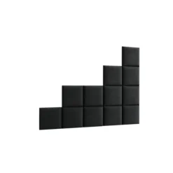 Gepolstertes Wandpaneel - Set Samt 200x160 Cm -Safety Gear World gepolstertes wandpaneel set 200x160 cm 305005