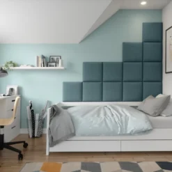 Gepolstertes Wandpaneel - Set Samt 200x160 Cm -Safety Gear World gepolstertes wandpaneel set 200x160 cm 557183