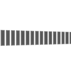 Gepolstertes Wandpaneel - Set Samt 210x90x60 Cm -Safety Gear World gepolstertes wandpaneel set 210x90x60 cm 769024