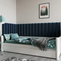 Gepolstertes Wandpaneel - Set Samt 210x90x60 Cm -Safety Gear World gepolstertes wandpaneel set 210x90x60 cm 971721