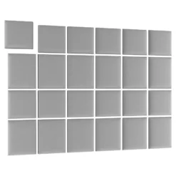 Gepolstertes Wandpaneel - Set Samt 240x180 Cm 24 Gepolstertes Wandpaneel - Set Samt 240x180 Cm -Safety Gear World gepolstertes wandpaneel set 240x180 cm 270092