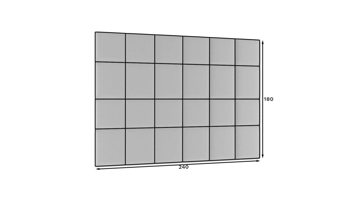 Gepolstertes Wandpaneel - Set Samt 240x180 Cm 15 Gepolstertes Wandpaneel - Set Samt 240x180 Cm - Image 13