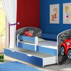 Kinderbett Dream Mit Verschiedenen Motiven -Safety Gear World kinderbett dream mit verschiedenen motiven 604692