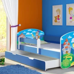 Kinderbett Dream Mit Verschiedenen Motiven -Safety Gear World kinderbett dream mit verschiedenen motiven 938530