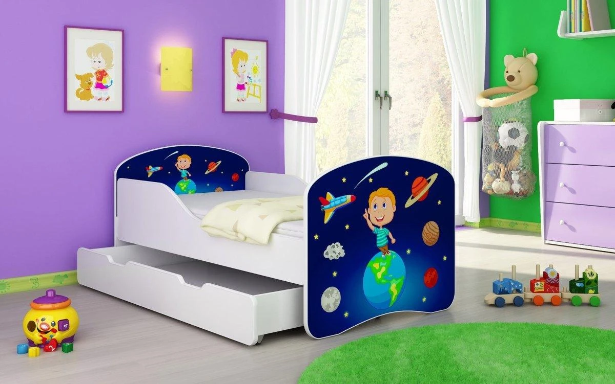 Kinderbett Luna Mit Stauraum Und Verschiedenen Motiven 3 Kinderbett Luna Mit Stauraum Und Verschiedenen Motiven